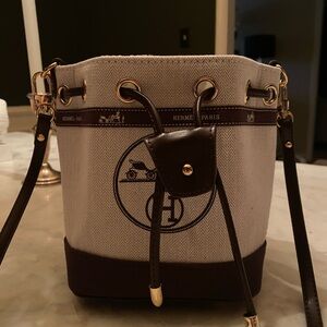 *NEW UPCYCLED HERMES DUST BAG*